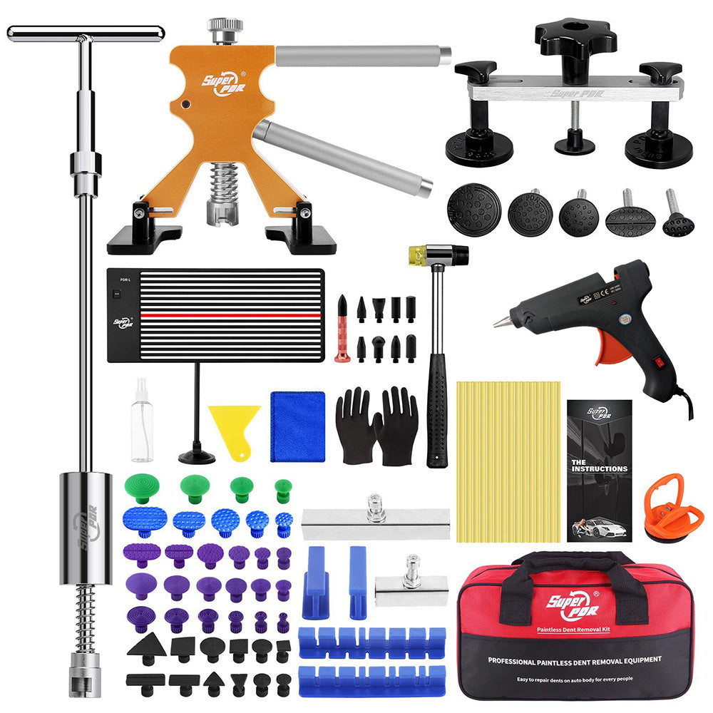 Auto Paintless Body Dent Removal Kits Car Dent Puller Repair Tools