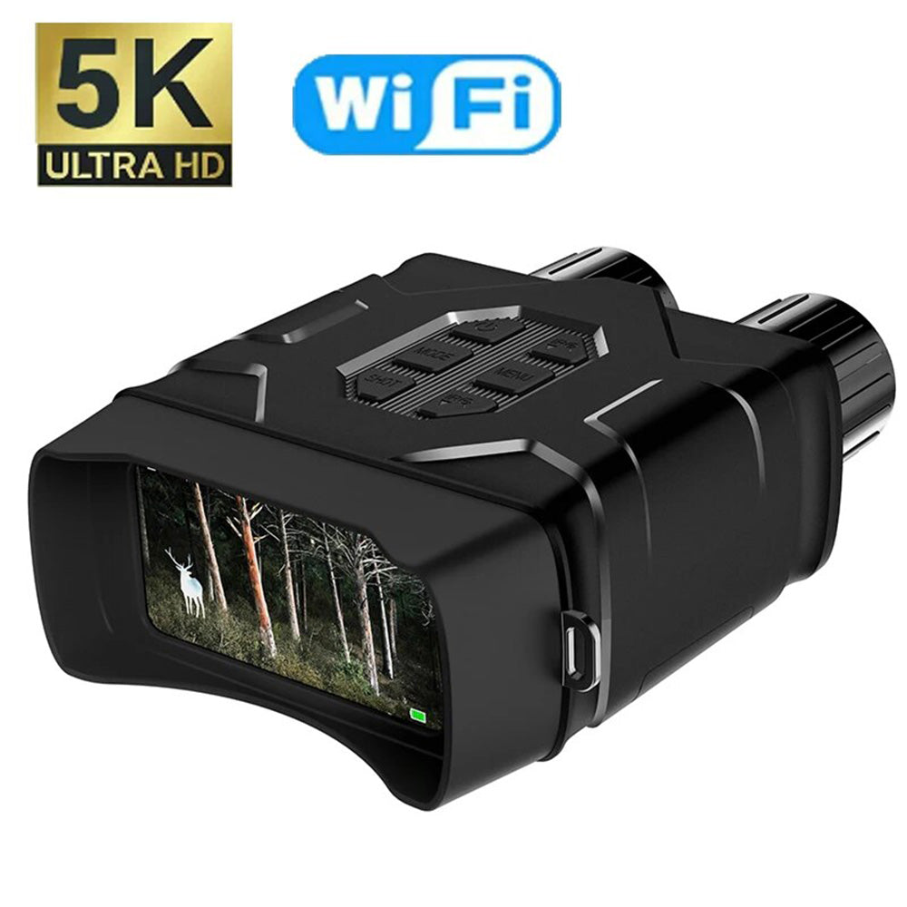 5K UHD WIFI Binocular Telescope 10X Digital Zoom 300M Infrared night vision