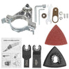 Oscillating Multi Saw Adapter Change Angle Grinder into Trimming Machine