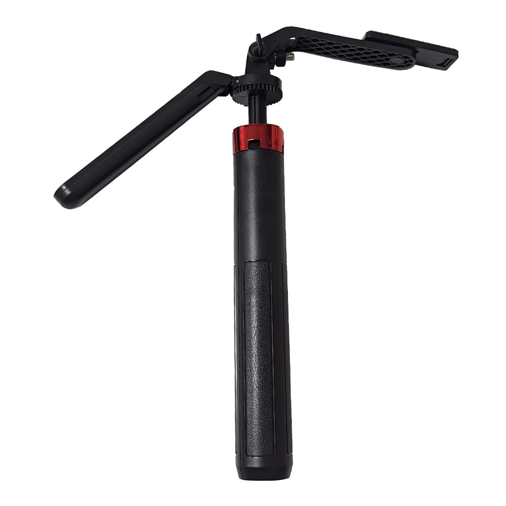 1.8m Aluminum Alloy Quadripod Shelf Bluetooth Selfie Stick Stand Stabilizer