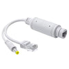 POE Splitter 48V to 12V Waterproof Adapter Cable For CCTV IP Camera