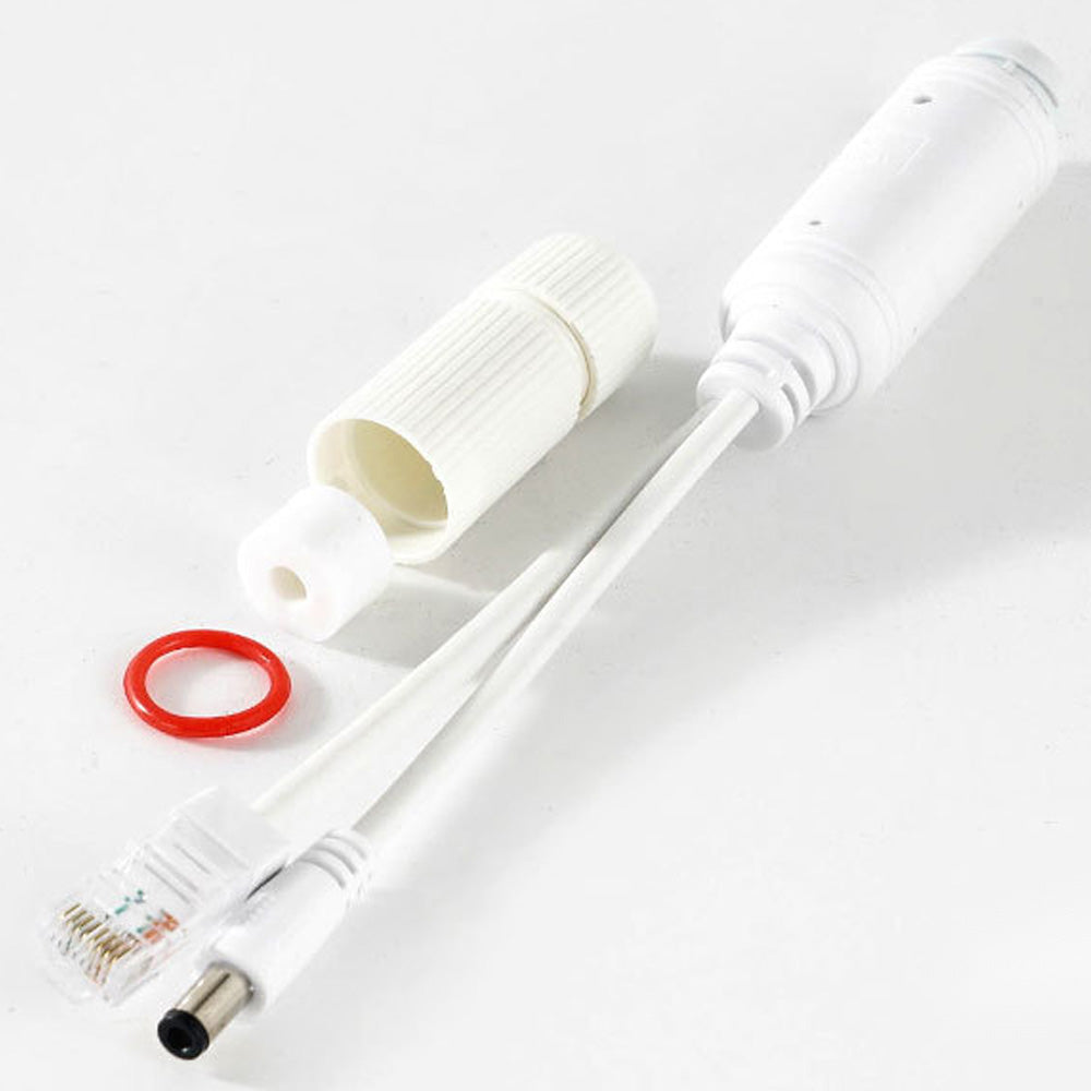 POE Splitter 48V to 12V Waterproof Adapter Cable For CCTV IP Camera