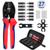 Solar Crimping Tool Kit Cable Connector 6pcs Male Female Solar Connector