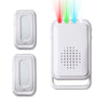 Wireless Motion Sensor Alarm Door Chime for Business 2 Detector & 1 Receiver