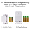 Wireless Motion Sensor Alarm Door Chime for Business 1 Detector & 1