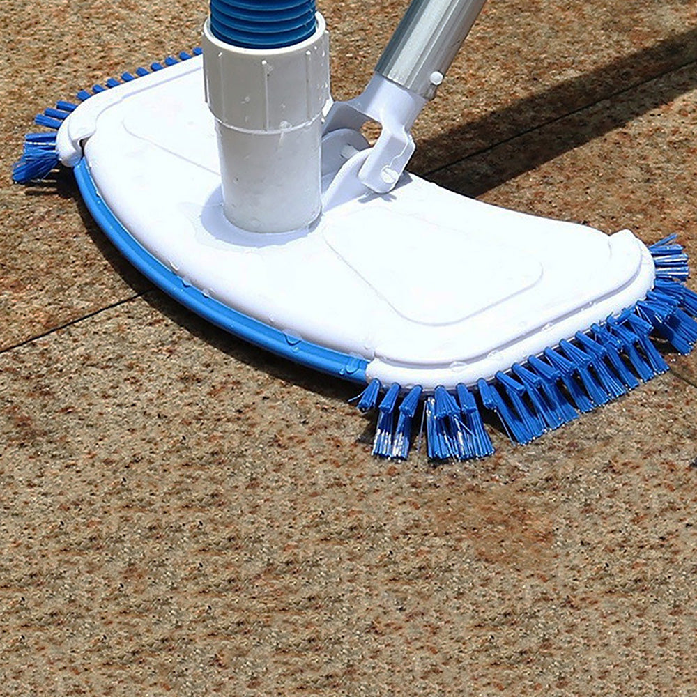 Swimming Pool Vacuum Head with Brush for Cleaning Swimming Pool, Spa