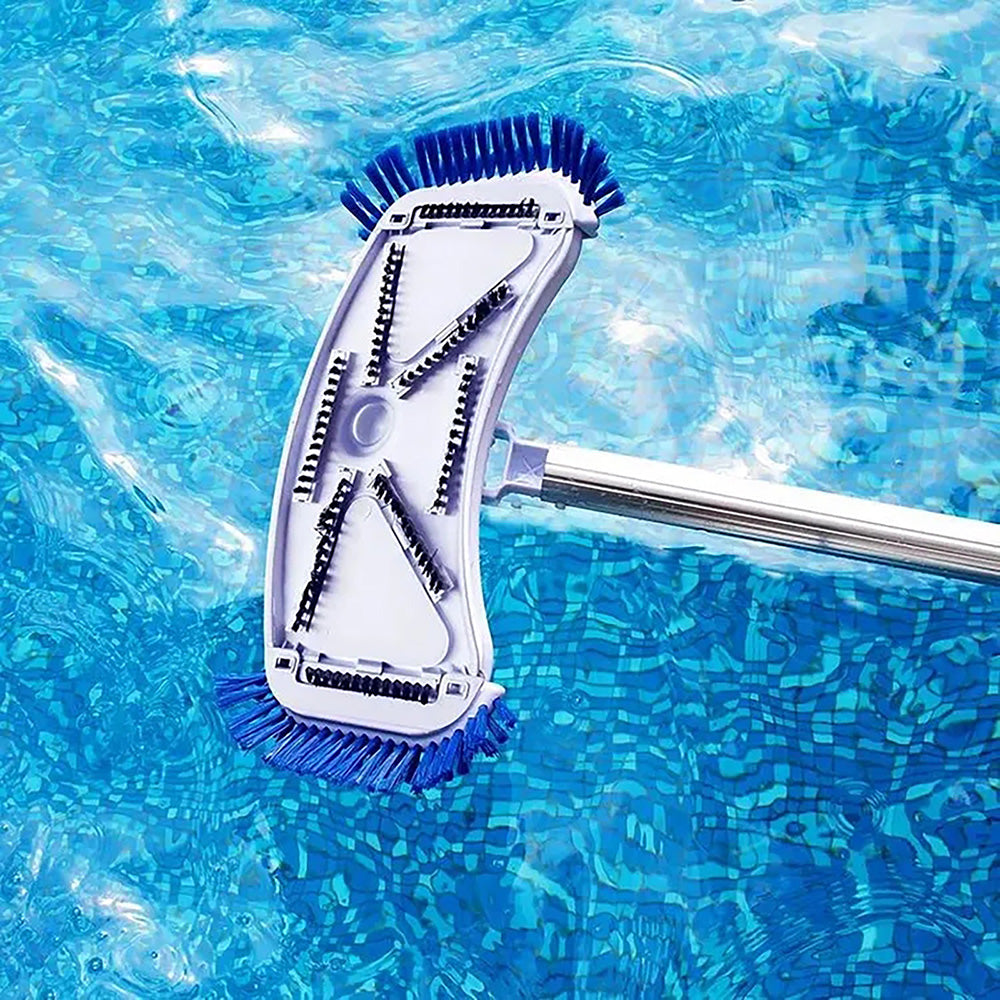 Swimming Pool Vacuum Head with Brush for Cleaning Swimming Pool, Spa