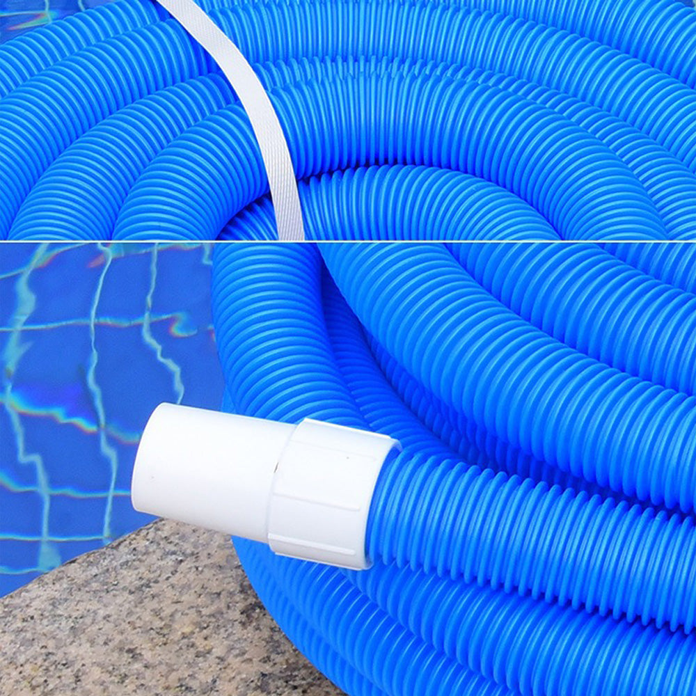 15M Swimming Pool Vacuum Hose with Swivel Cuff 38mm end connects
