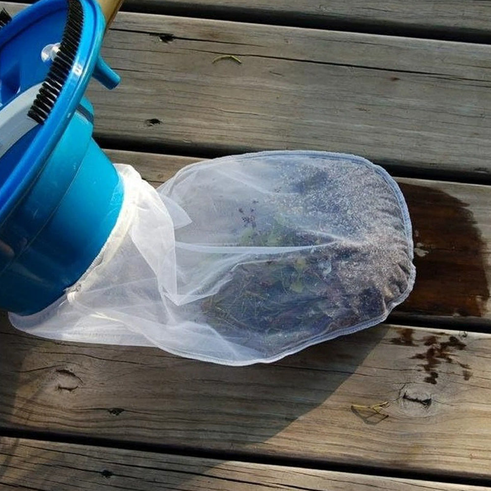 Vacuum Suction Head with Mesh Bag Swimming Pool Cleaning Tools