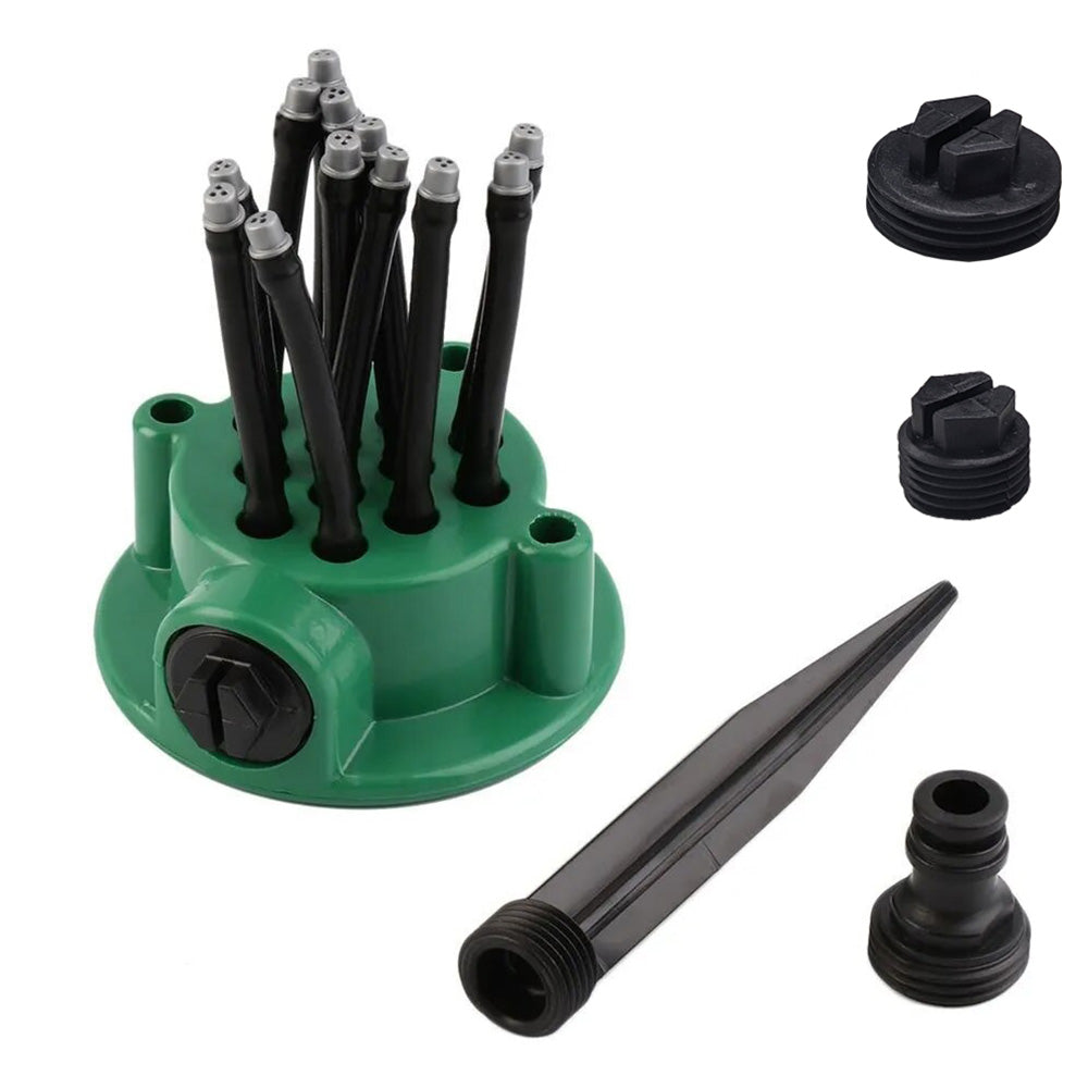 360-degree garden automatic multi-head sprinkler watering sprinkler