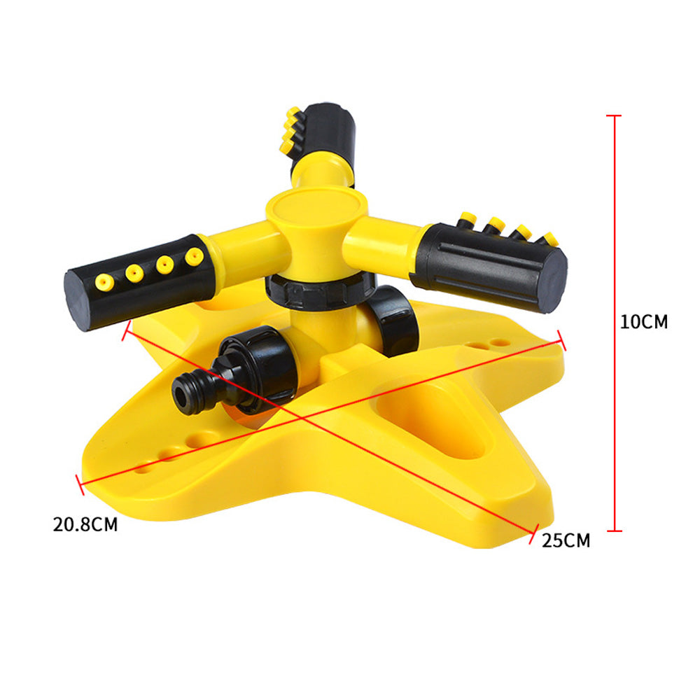 Garden Lawn Sprinkler Automatic 360-Degree Rotating Coverage Water Sprinkler