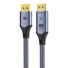 2m Male to Male Adapter DisplayPort to HDMI-Compatible 8K 60Hz DP to HDMI Cable