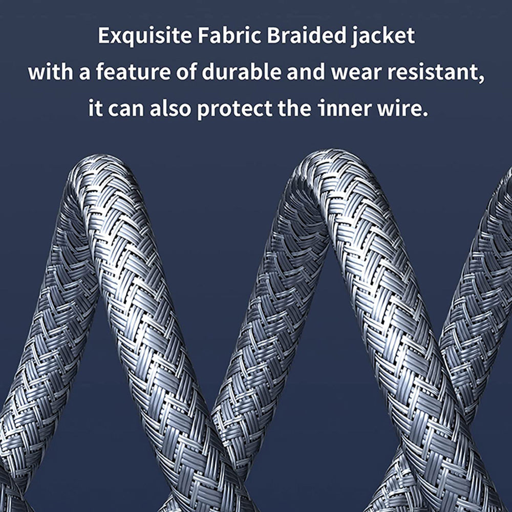 2m USB-C to HDMI Cable 8K@60Hz 4K@120Hz Type C to HDMI-Compatible HDTV Cable