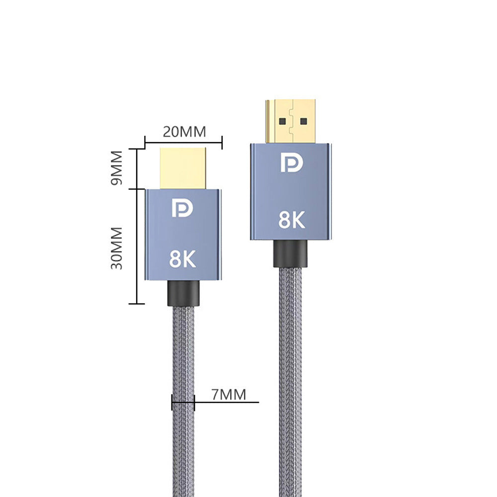2m 5m Male to Male Adapter DisplayPort Cable DP 1.4 to DP 8K 60Hz