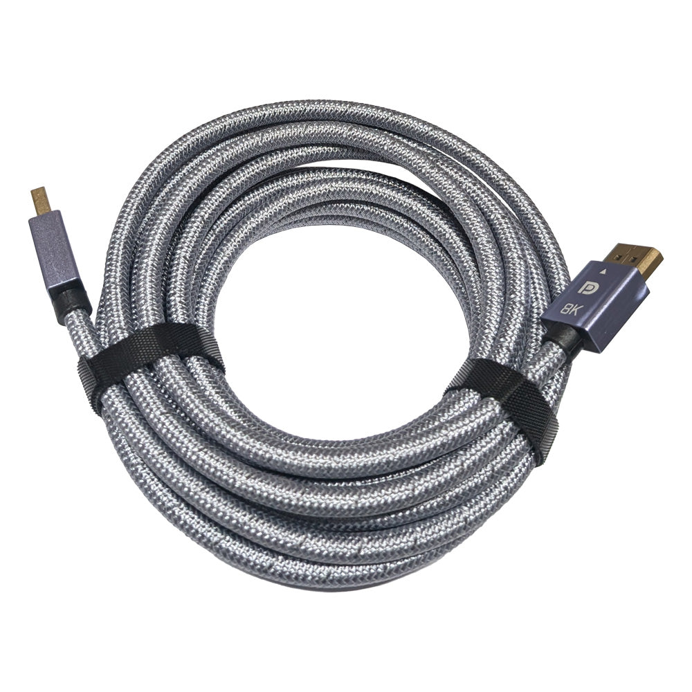 2m 5m Male to Male Adapter DisplayPort Cable DP 1.4 to DP 8K 60Hz