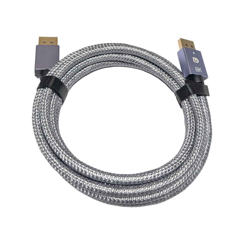 2m 5m Male to Male Adapter DisplayPort Cable DP 1.4 to DP 8K 60Hz