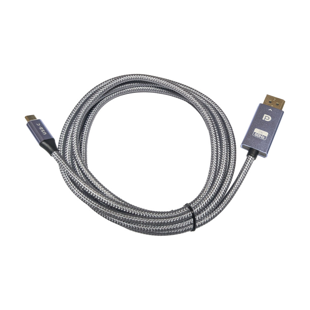 2m USB-C to Dp HD Cable Computer Mobile Phone Connected to Monitor TV 8K60HZ