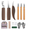 Wood Carving Chisel Cutter Kit Woodworking Whittling Cutter Gouges Tools