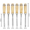 12 Piece Wood Carving Hand Chisel Tool Set