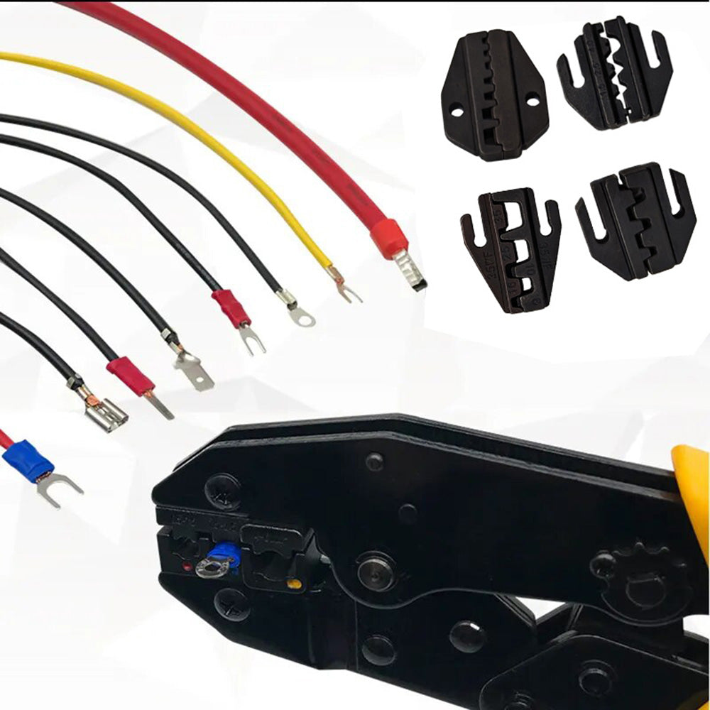 5 jaw Crimping Pliers Cold Pressed Terminal Hand Tools Set