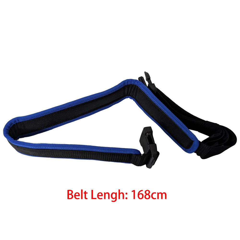Adjustable Electrician Tool Bag with Suspenders and Magnetic Pouches