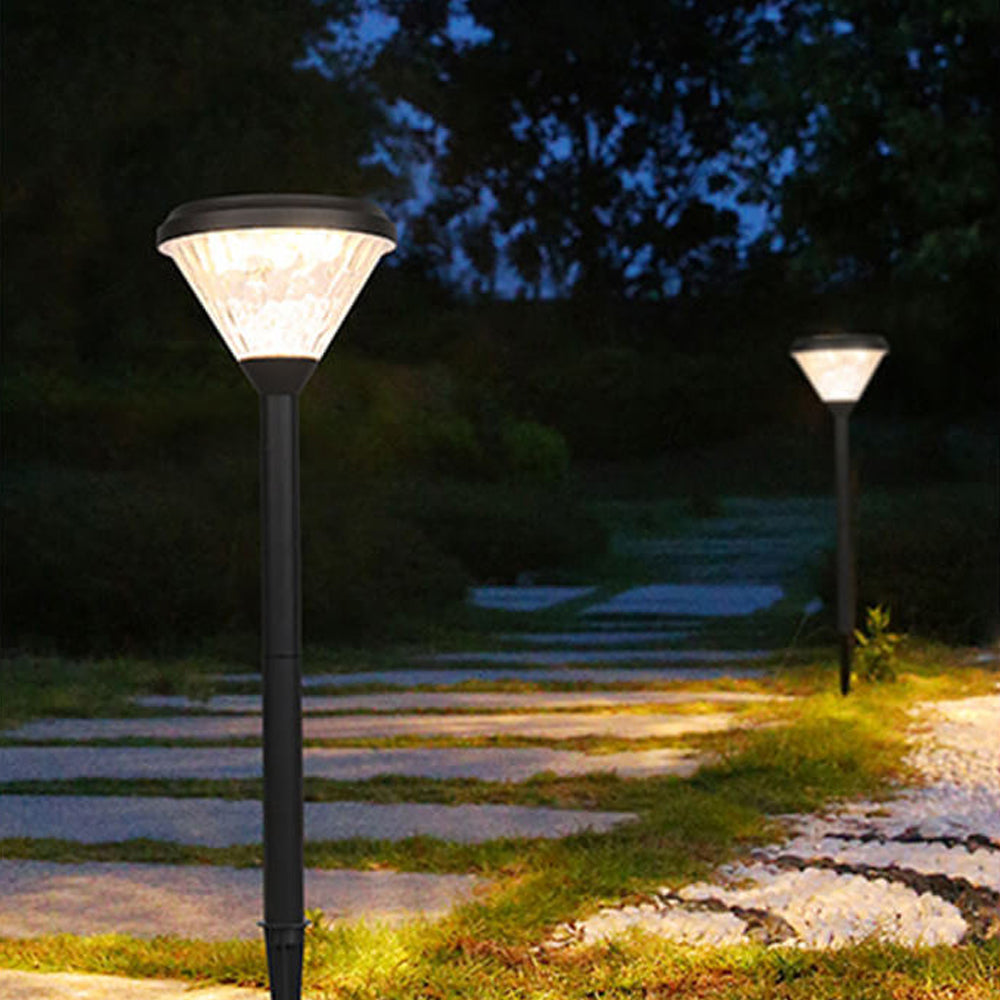 YH011801 Waterproof Outdoor Decorative Detachable  Solar Pillar Gate Light