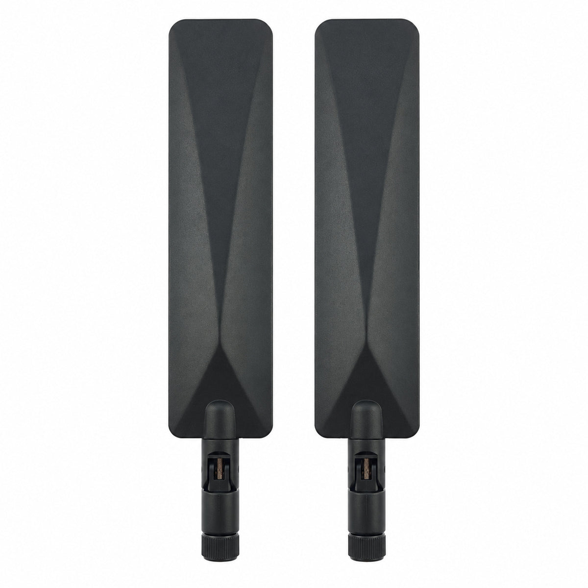 2x 3dBi SMA Male Antenna 600-7000MHz Wideband Folding Aerial for Router Modem