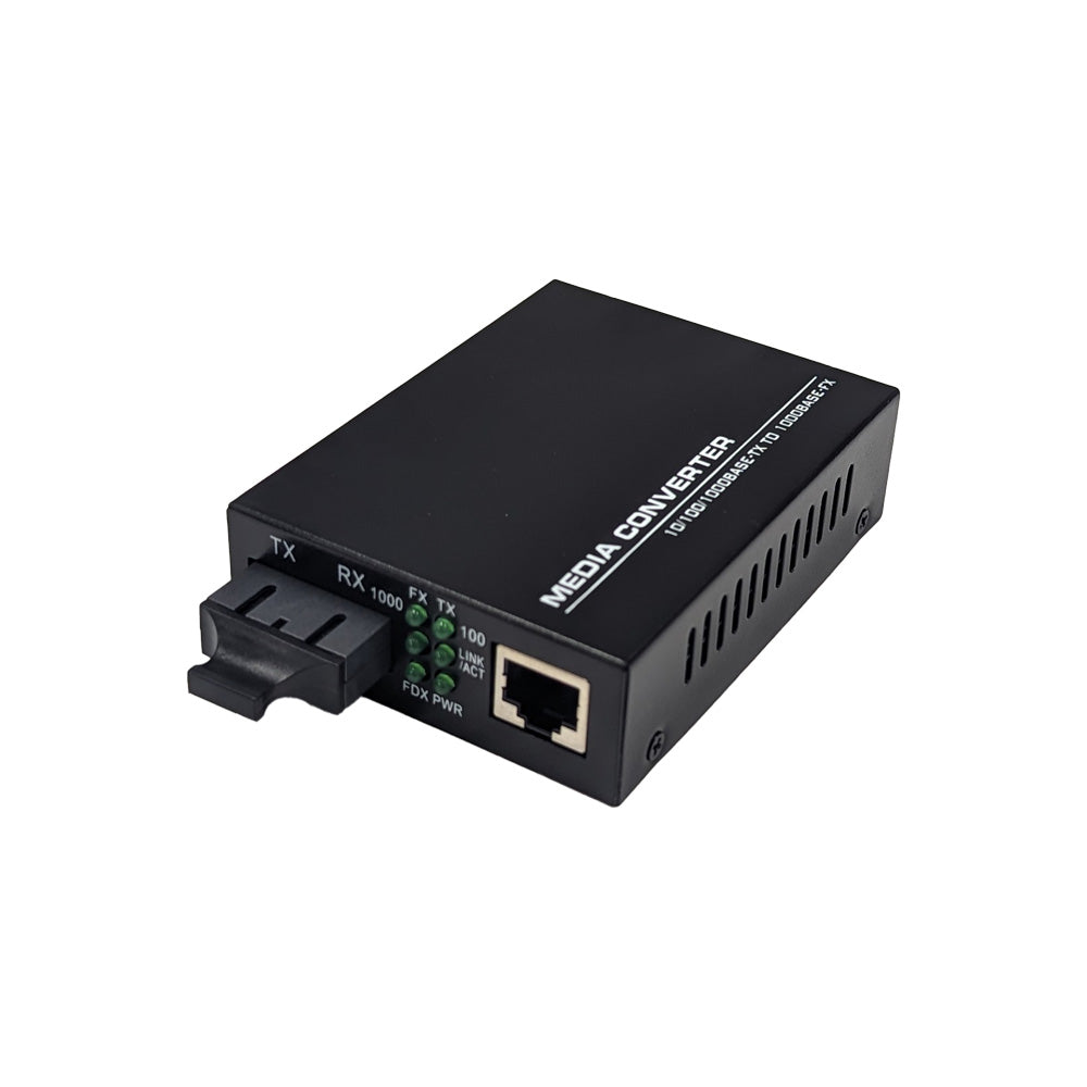 SM Duples Fibres 40KM 1310nm 10/100/1000M Media Converter