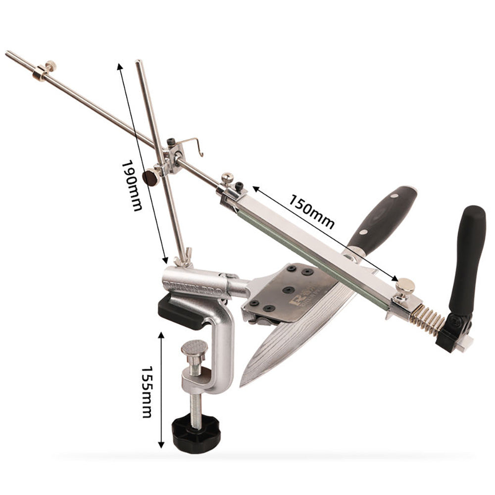 RX-008 Fixed angle 360° Rotation Flip knife sharpener Whetstone For kitchen