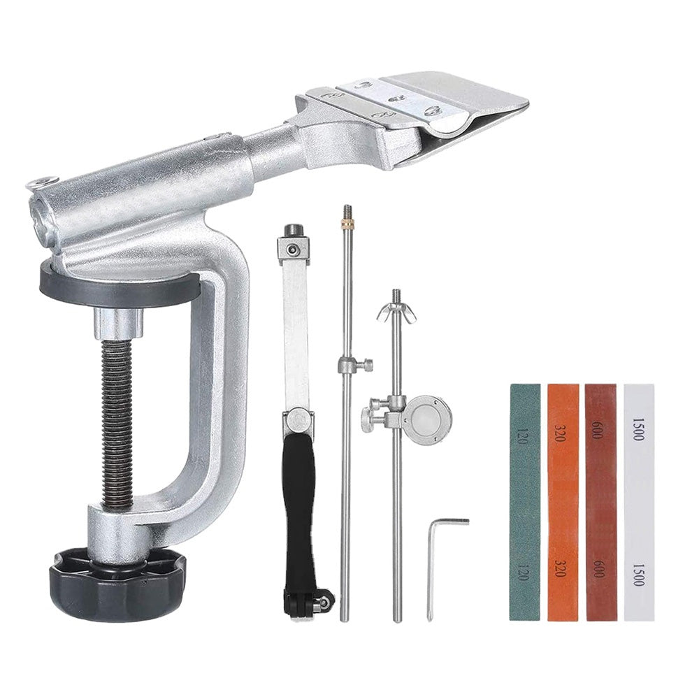 RX-008 Fixed angle 360° Rotation Flip knife sharpener Whetstone For kitchen