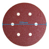 10 Pcs 9 inch Sandpaper 225mm 6 Hole Disc Polishing Tool