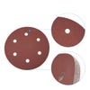 10 Pcs 9 inch Sandpaper 225mm 6 Hole Disc Polishing Tool