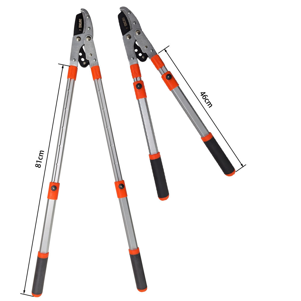 Non-slip Handle Telescopic Tree Pruning Shears High Branch Pruning Tool