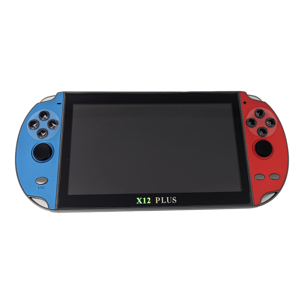 X12 Plus 7 Inch Handheld Game Console HD Screen Built-in 10000 Retro G