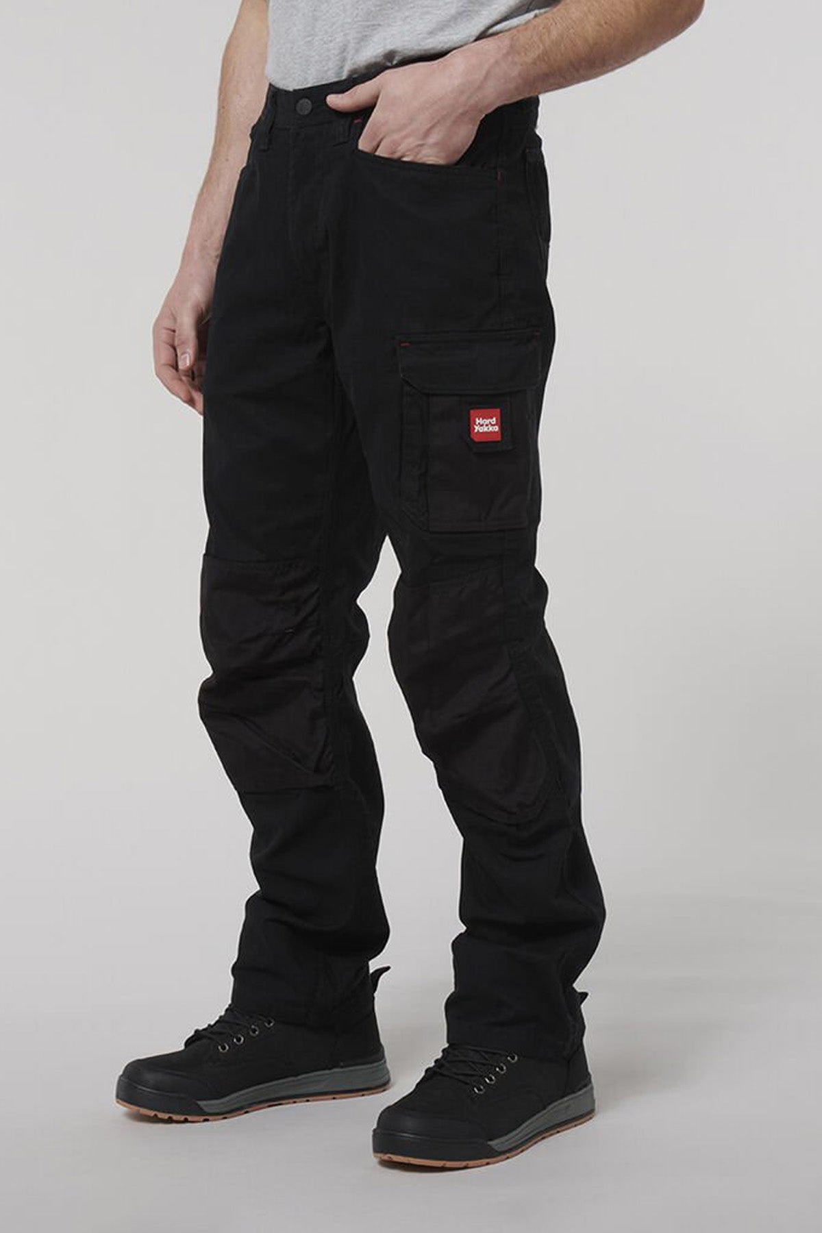 Hard Yakka Y02202 Black Legends Cotton Cargo Pant