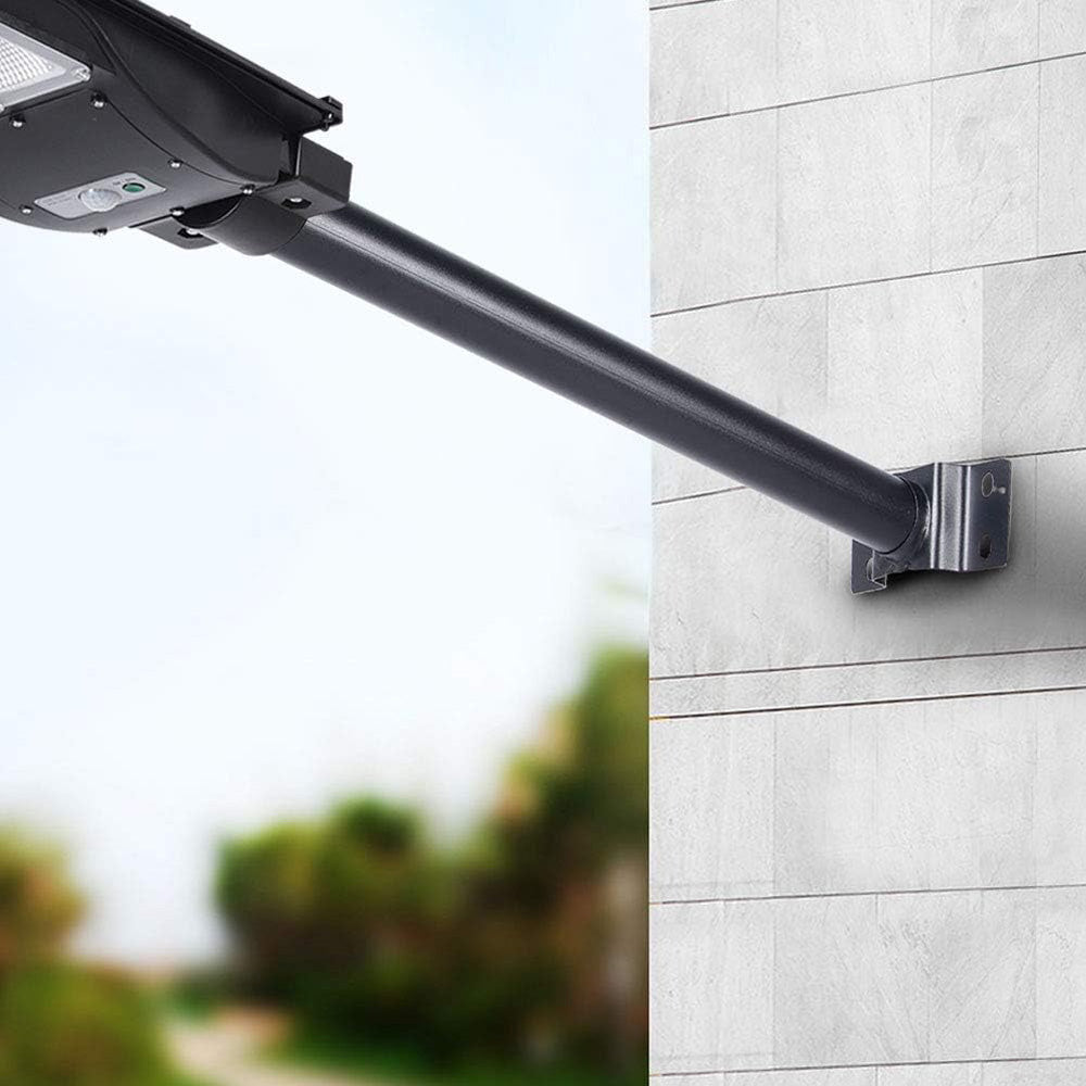 Mounting Arm for Solar Street Light Wall Lamp Mounting Pole With 4 Screws