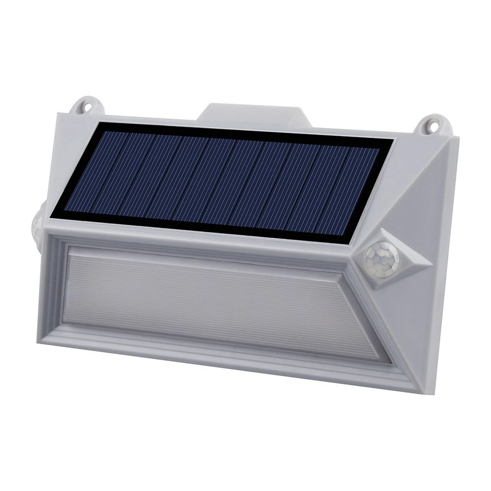 YH0408-PIR 3.7V 1200mAh rechargeable dual Motion Sensor Solar Wall Light