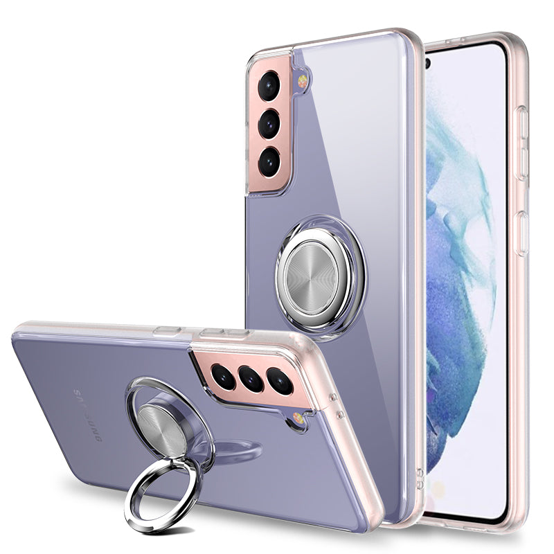 Finger Ring Rotatable Mobile Case for Samsung S21