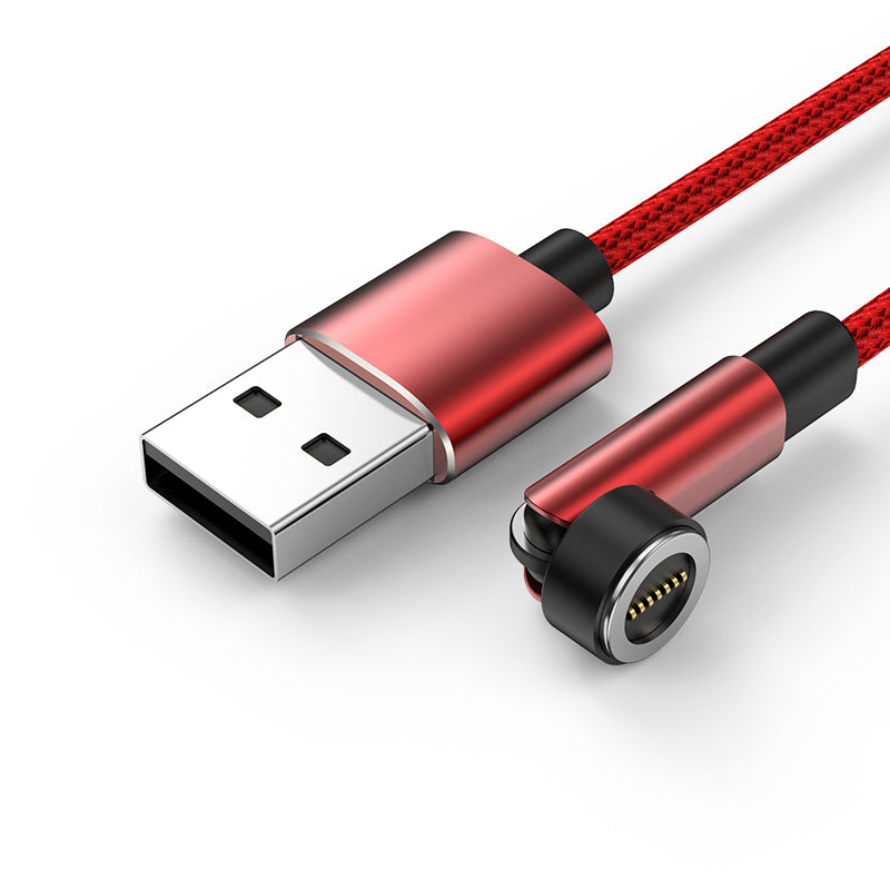 Rotating Magnetic Mobile Phone Charger Cable 1M, 2M USB to Micro Lightning Type-C