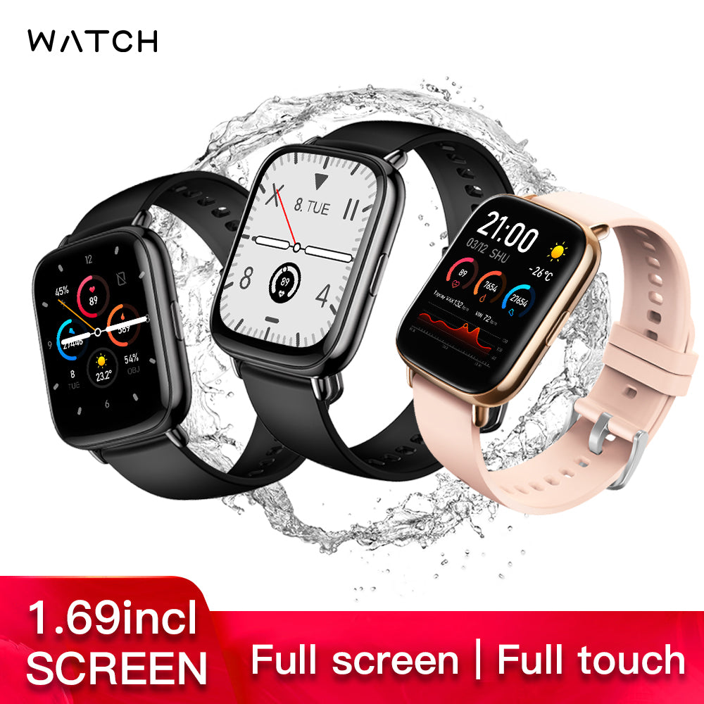 UM68T Smart Watch Bluetooth Blood Pressure Heart Rate IP67 Waterproof For IOS Android
