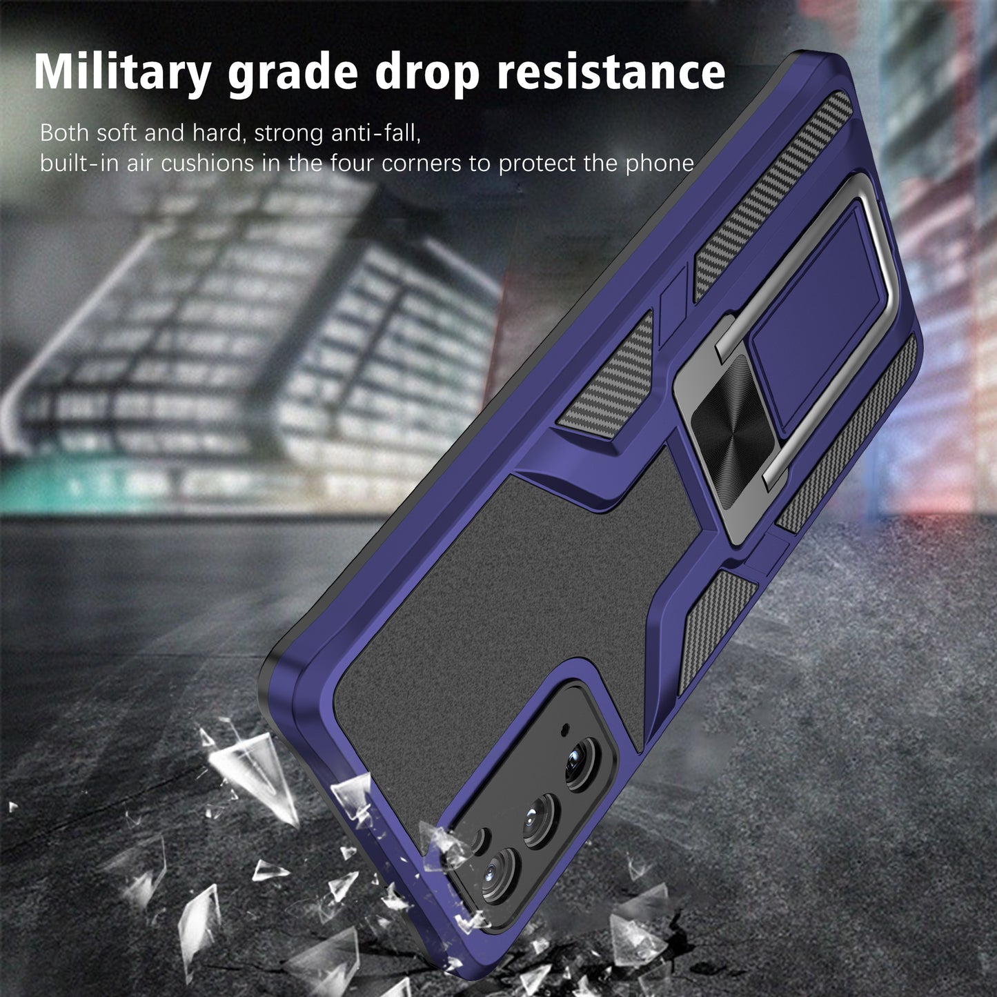 Magnetic Shockproof Heavy Duty Mobile Case for Samsung Galaxy Note20