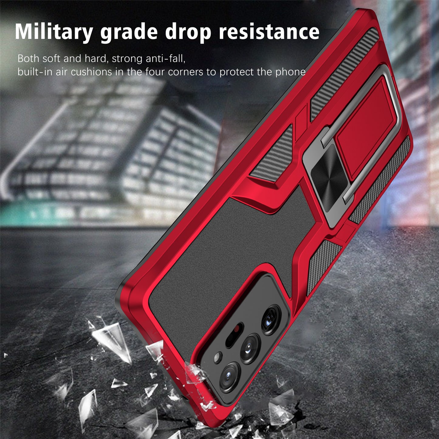 Magnetic Shockproof Heavy Duty Mobile Case for Samsung Galaxy Note20 Ultra