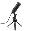 High Quality Computer Microphone with stand, USB PC Microphone for Video Recording