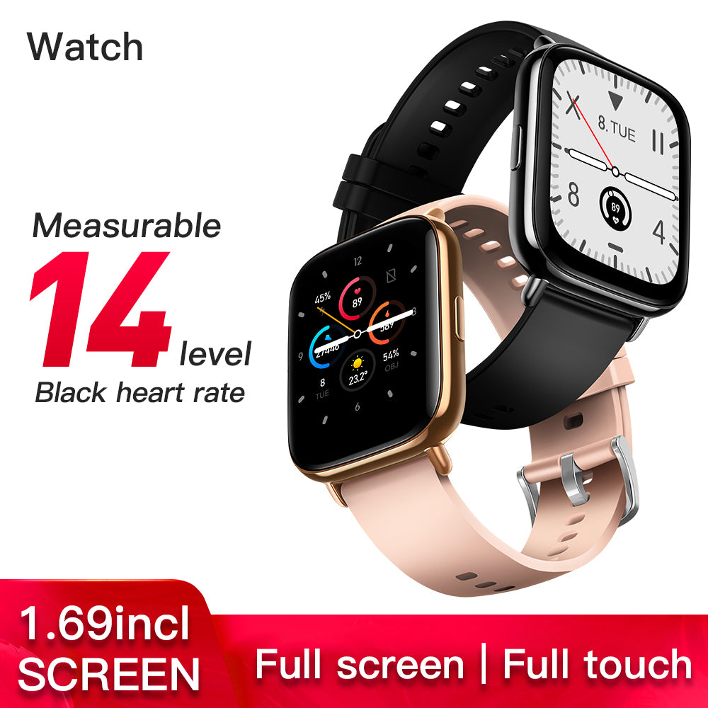 UM68T Smart Watch Bluetooth Blood Pressure Heart Rate IP67 Waterproof For IOS Android