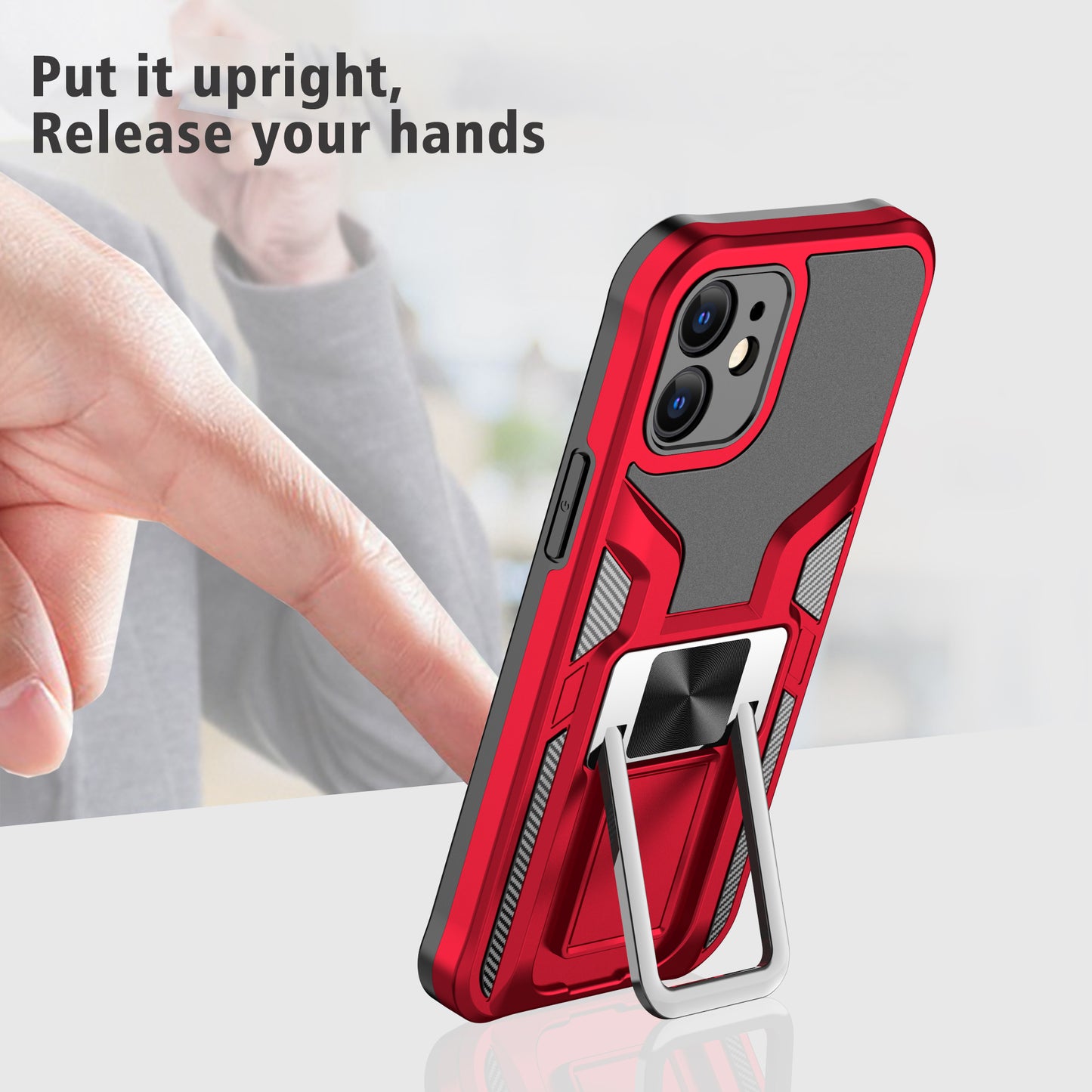 Magnetic Shockproof Heavy Duty Mobile Case for iPhone12