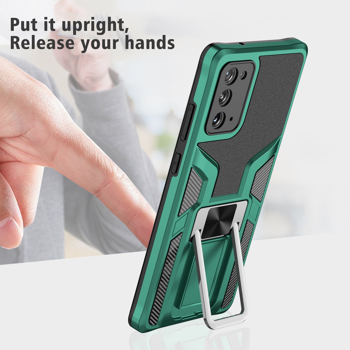 Magnetic Shockproof Heavy Duty Mobile Case for Samsung Galaxy Note20