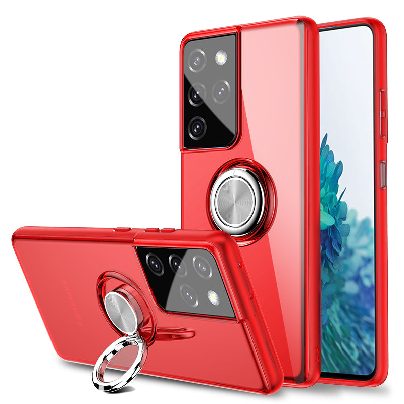 Finger Ring Rotatable Mobile Case  for Samsung S21 Ultra