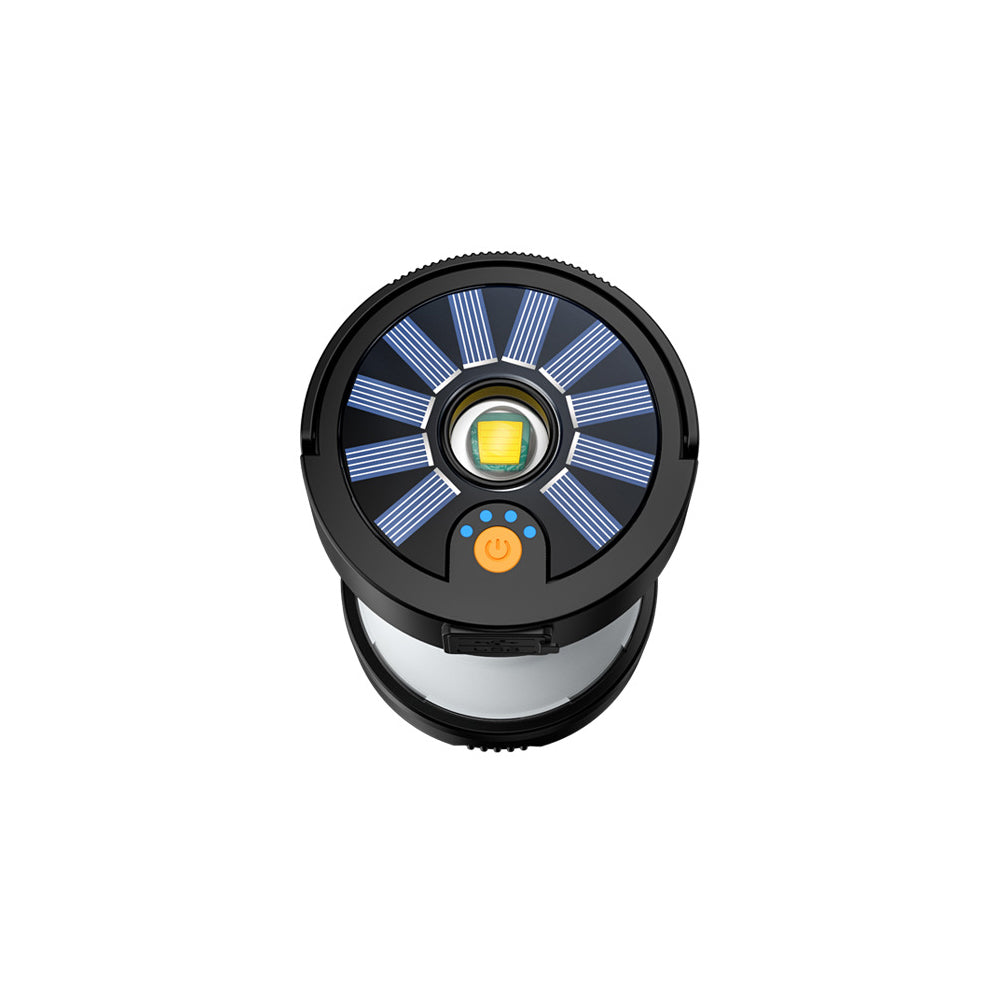 Solar Camping Light  USB Rechargeable Lamp Powerful Flashlight Tent Equipment Supplies Outdoor Portable Light