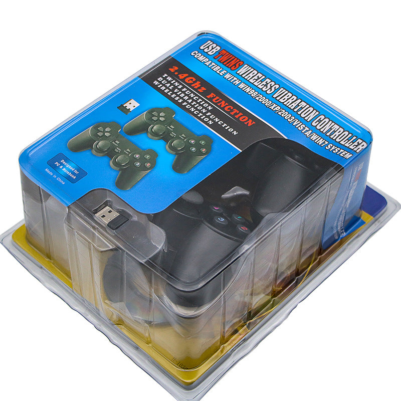 USB Twins 2.4GHz Wireless Gaming Controller
