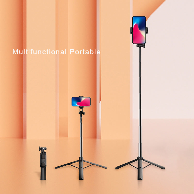 A31-80 360 Degree Rotating Multifunctional Portable Wireless Selfie Stick Tripod For Mobile